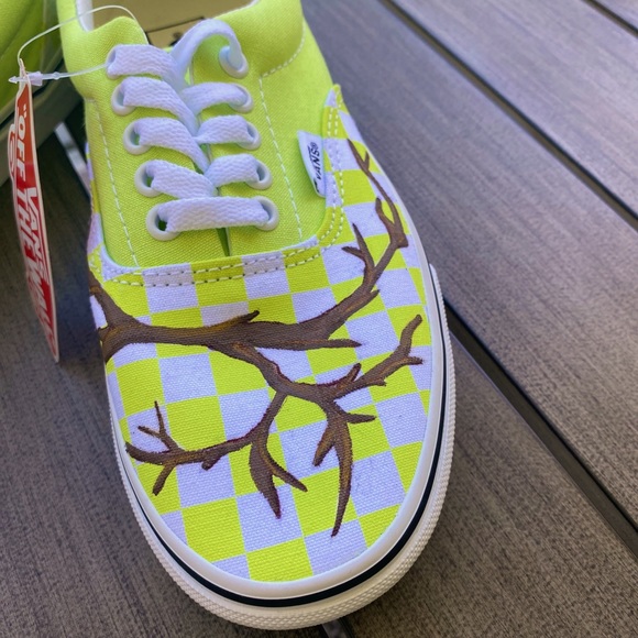 🌴🌼VANS- CUSTOM HAND PAINTED SHOES🌼🌴 - Picture 9 of 13